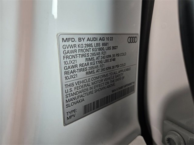 Used 2023 Audi SQ8 Prestige image 29