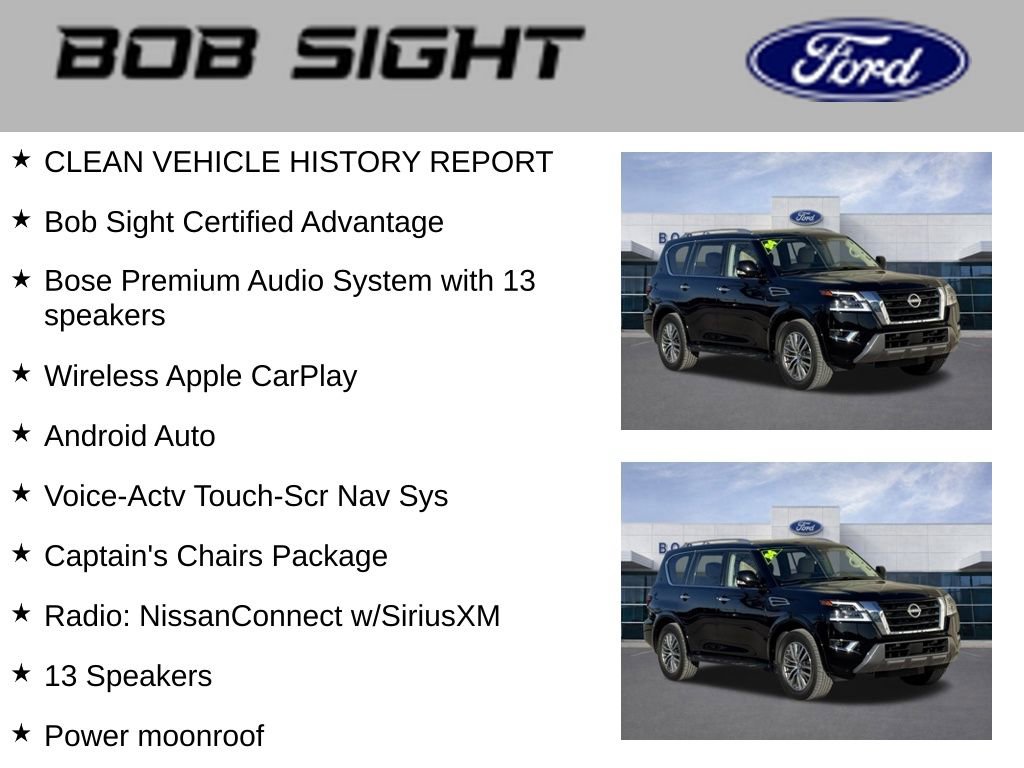 Used 2024 Nissan Armada SL w/ Captain's Chairs Package video 3