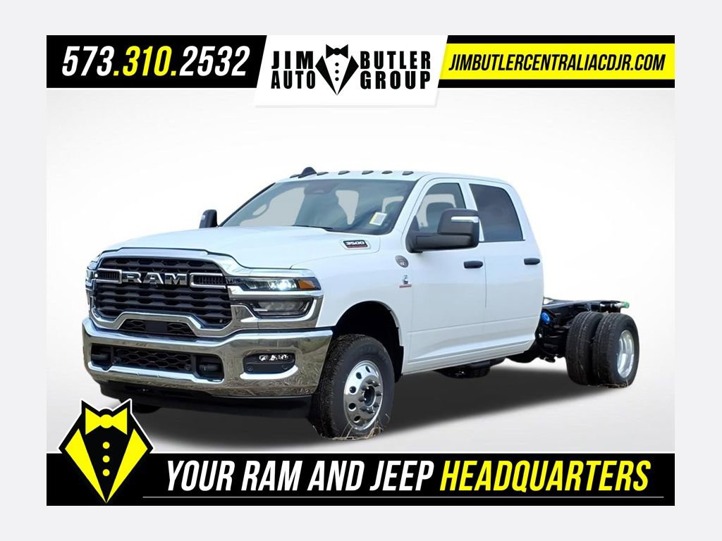 New 2026 RAM 3500 Tradesman w/ Chrome Appearance Group