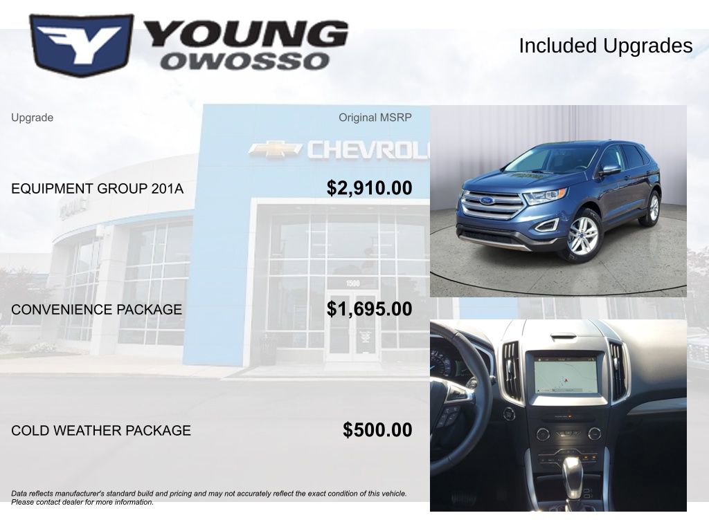 Used 2018 Ford Edge SEL w/ Equipment Group 201A AWD/4WD image 4