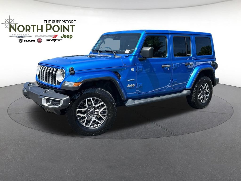Certified 2024 Jeep Wrangler Unlimited Sahara