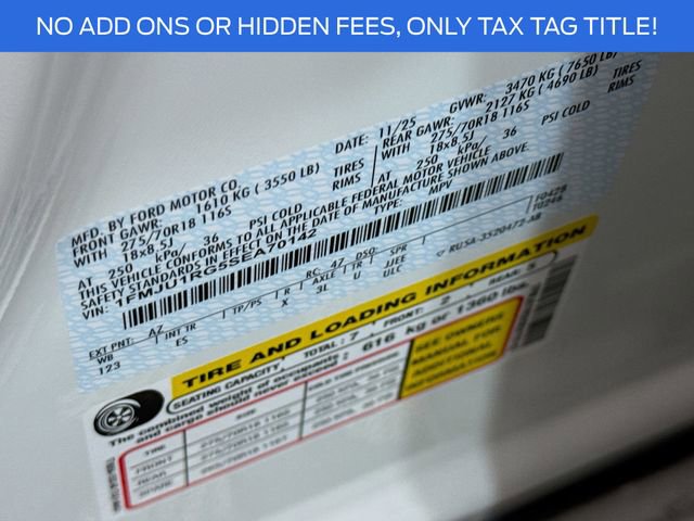 New 2025 Ford Expedition Tremor image 35