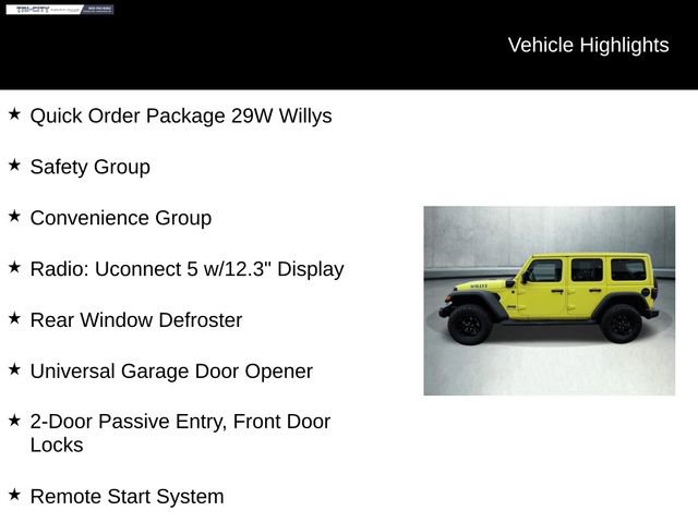 Used 2024 Jeep Wrangler Willys 4xe image 10