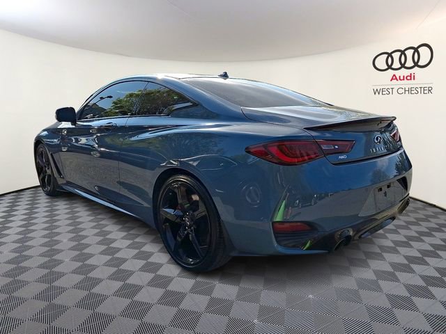 Used 2021 INFINITI Q60 Red Sport 400 w/ Carbon Fiber Package AWD/4WD image 4