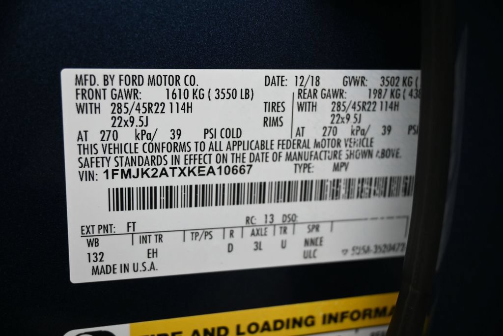 Used 2019 Ford Expedition Max Limited w/ Equipment Group 303A AWD/4WD image 16
