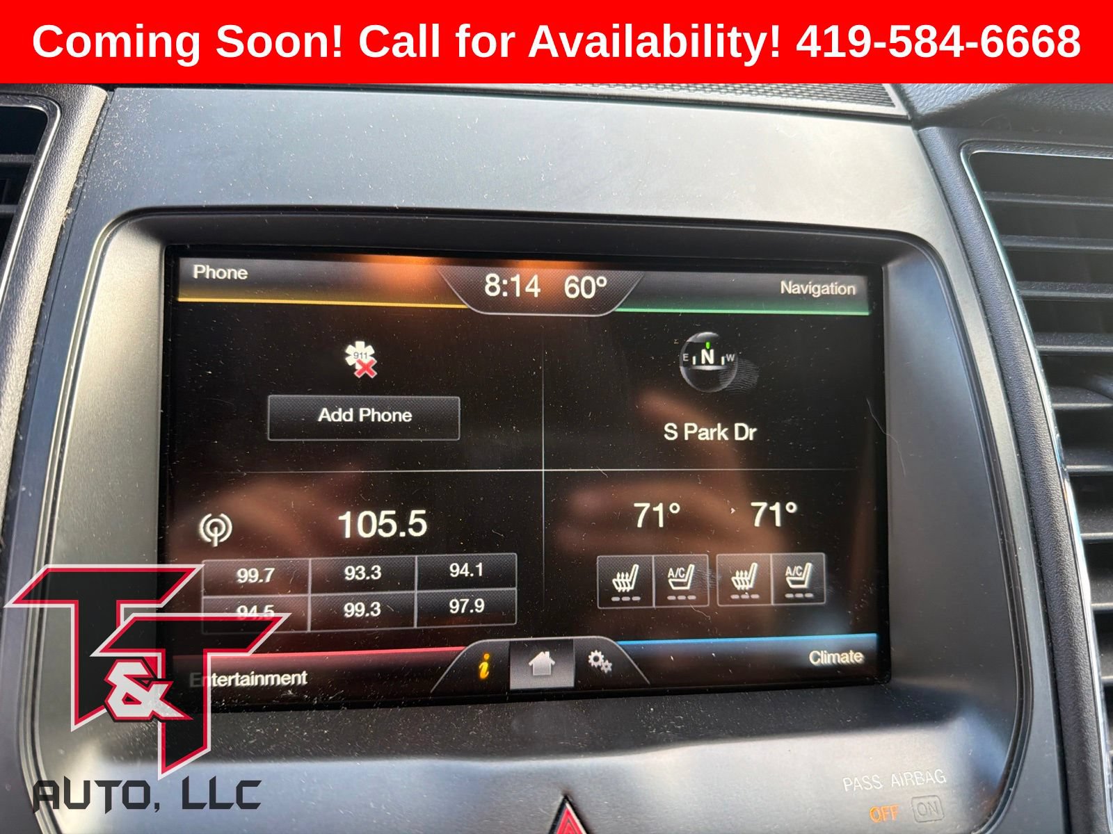 Used 2015 Ford Taurus Limited FWD image 8