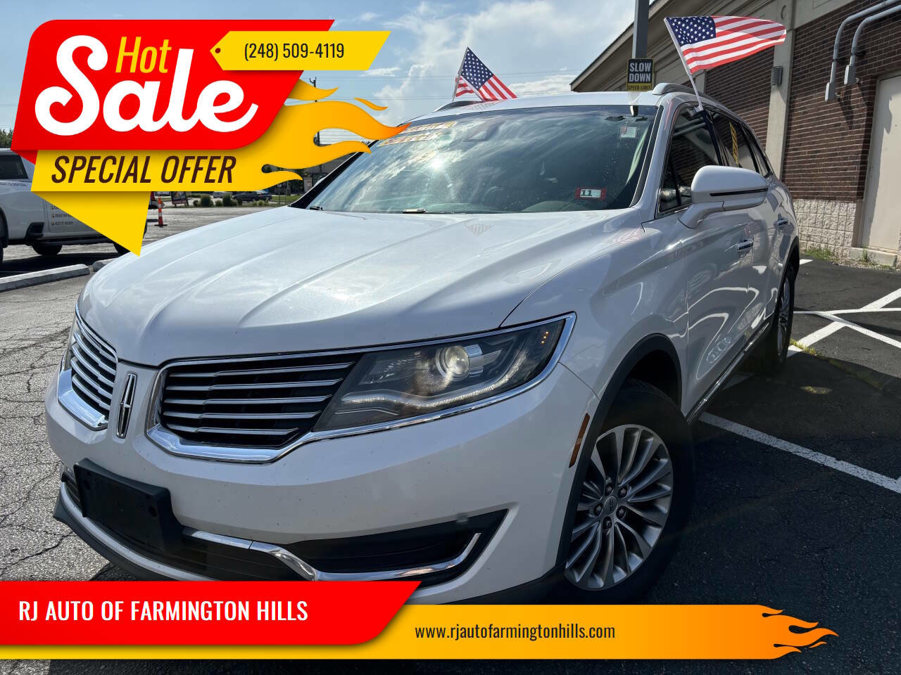 Used 2016 Lincoln MKX Select w/ Select Plus Package image 1