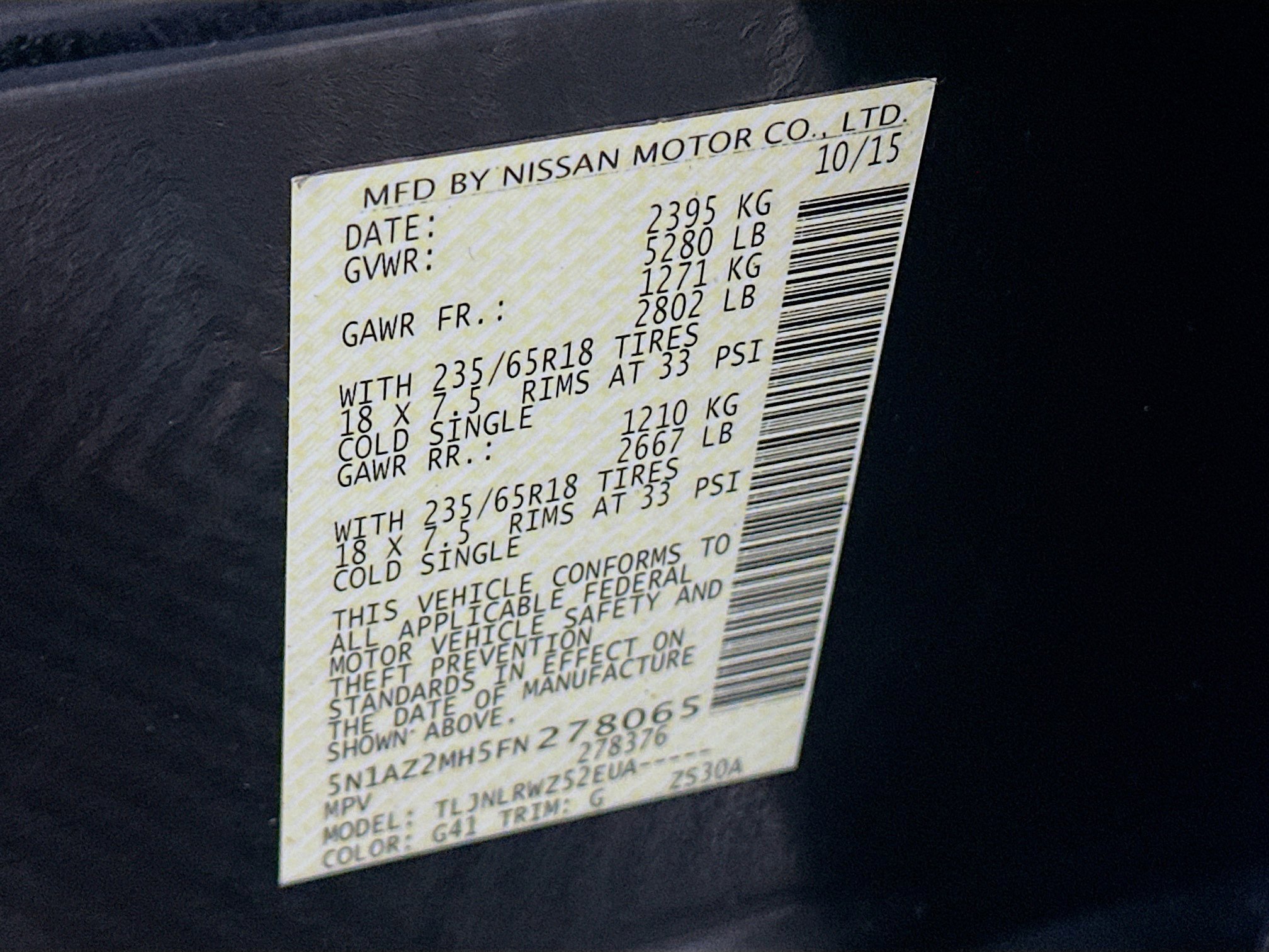 Used 2015 Nissan Murano SL image 12