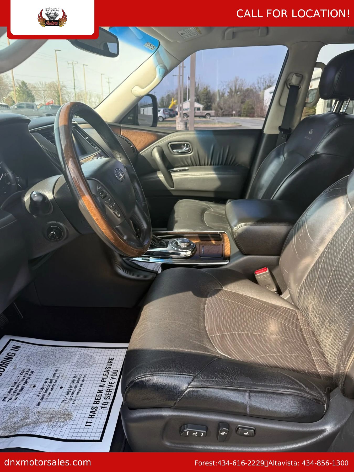 Used 2012 INFINITI QX56 4WD w/ Deluxe Touring Pkg image 19