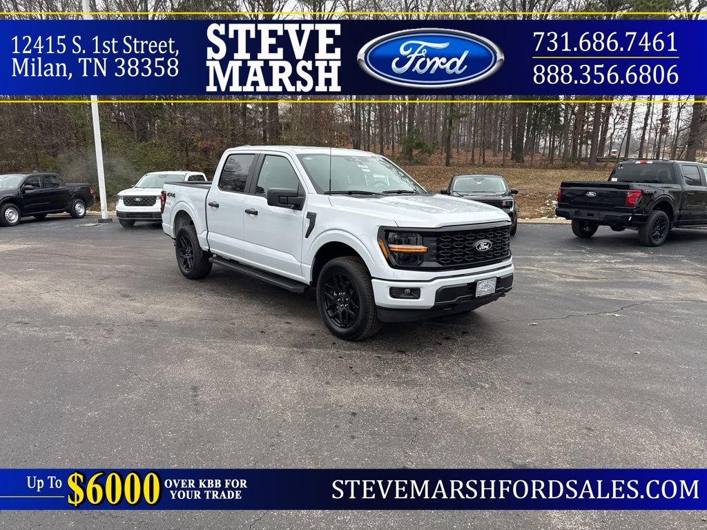 New 2025 Ford F150 STX w/ STX Black Appearance Package