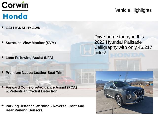 Used 2022 Hyundai Palisade Calligraphy image 6