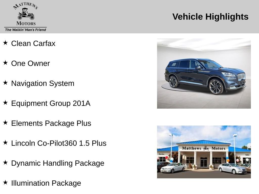 Used 2023 Lincoln Aviator Reserve w/ Equipment Group 201A image 14