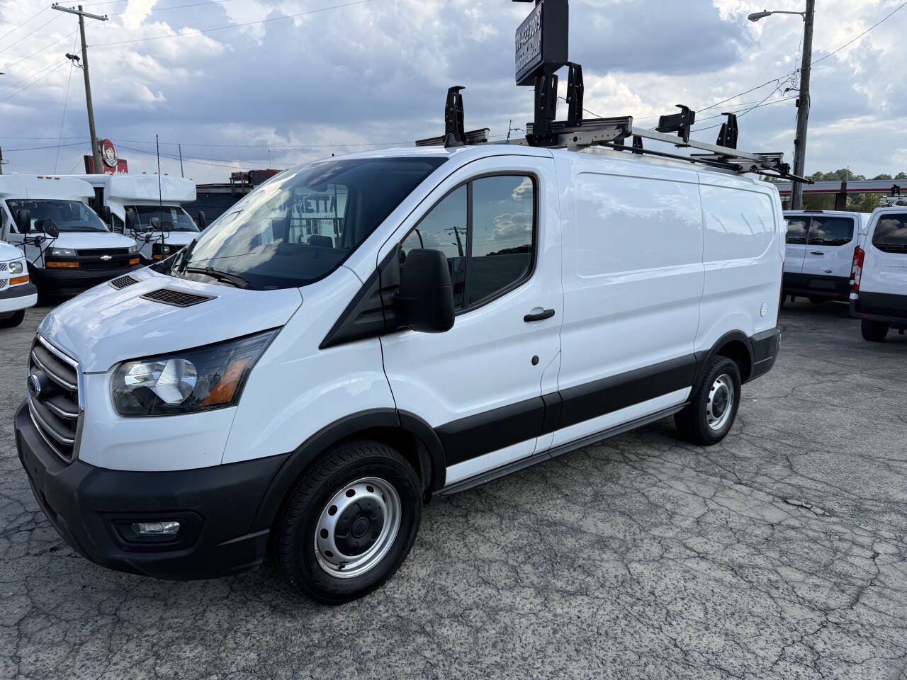 Used 2020 Ford Transit 250 Low Roof w/ Upfitter Package RWD image 2