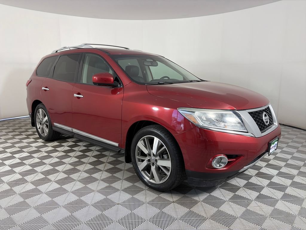 Used 2016 Nissan Pathfinder Platinum w/ Family Entertainment Package