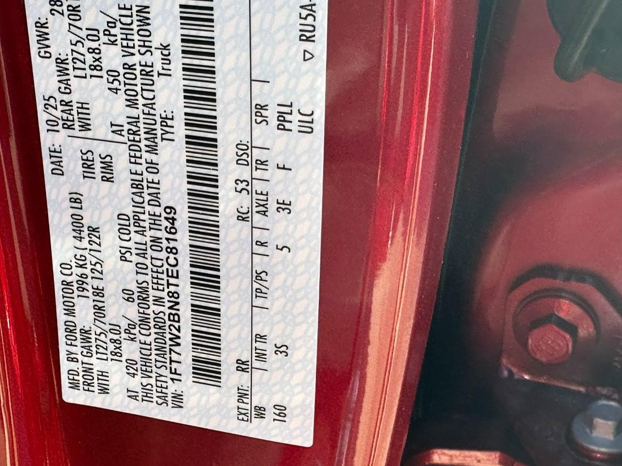 New 2026 Ford F250 XLT w/ FX4 Off-Road Package image 14