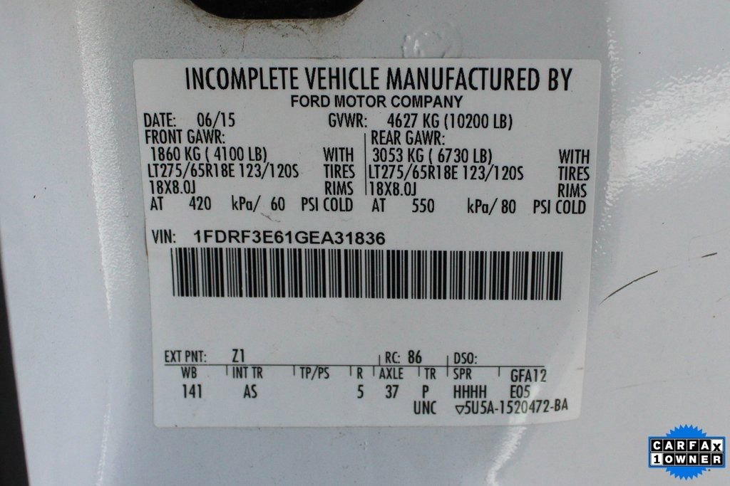 Used 2016 Ford F350 XL w/ XL Value Package RWD image 37