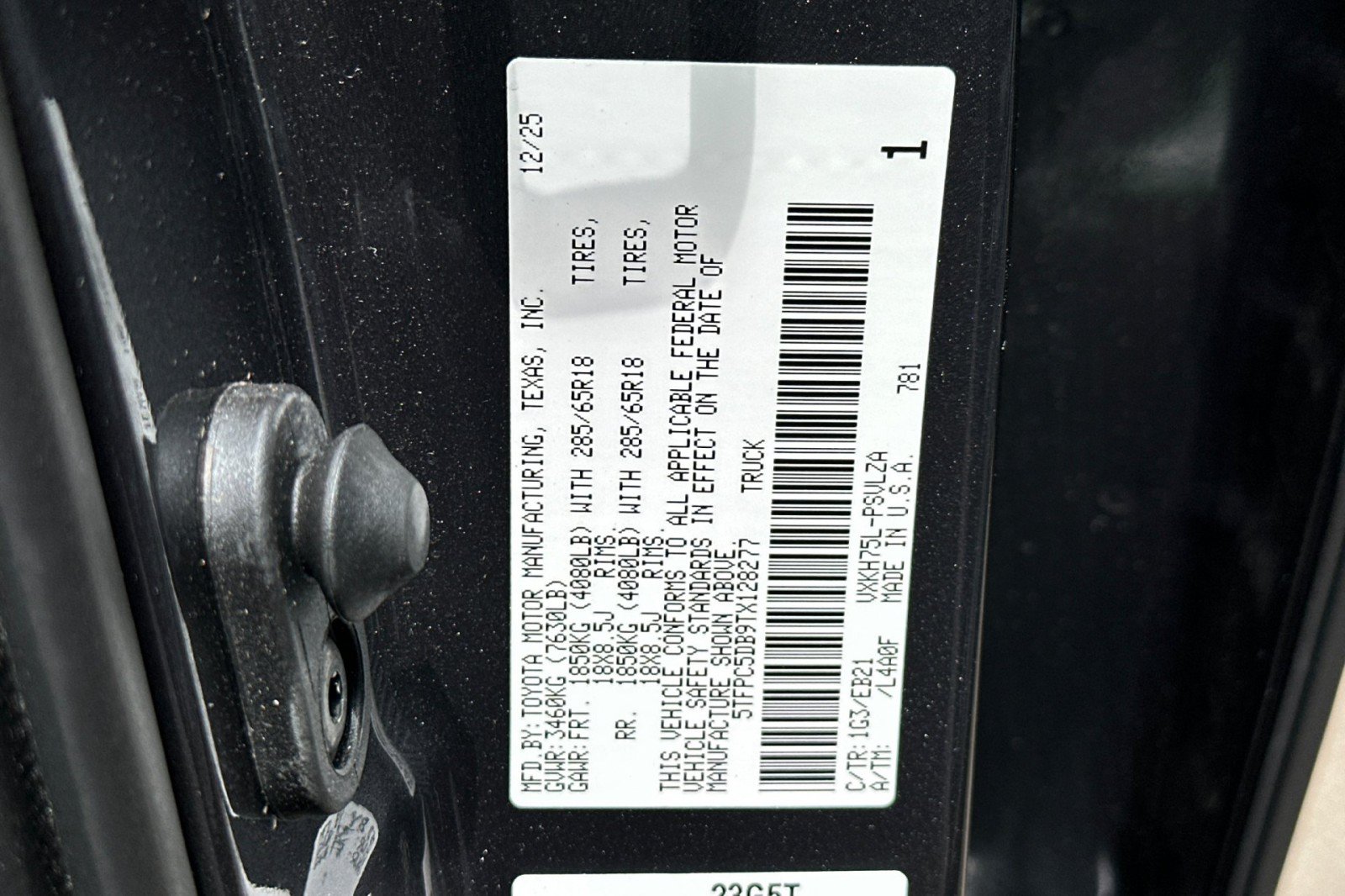 Used 2026 Toyota Tundra TRD Pro AWD/4WD image 28