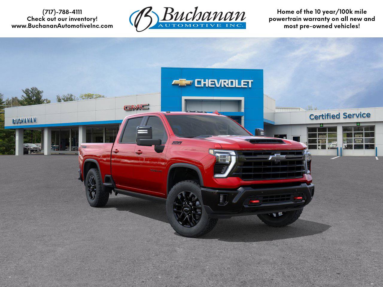 New 2025 Chevrolet Silverado 2500 LTZ w/ Trail Boss Package image 1