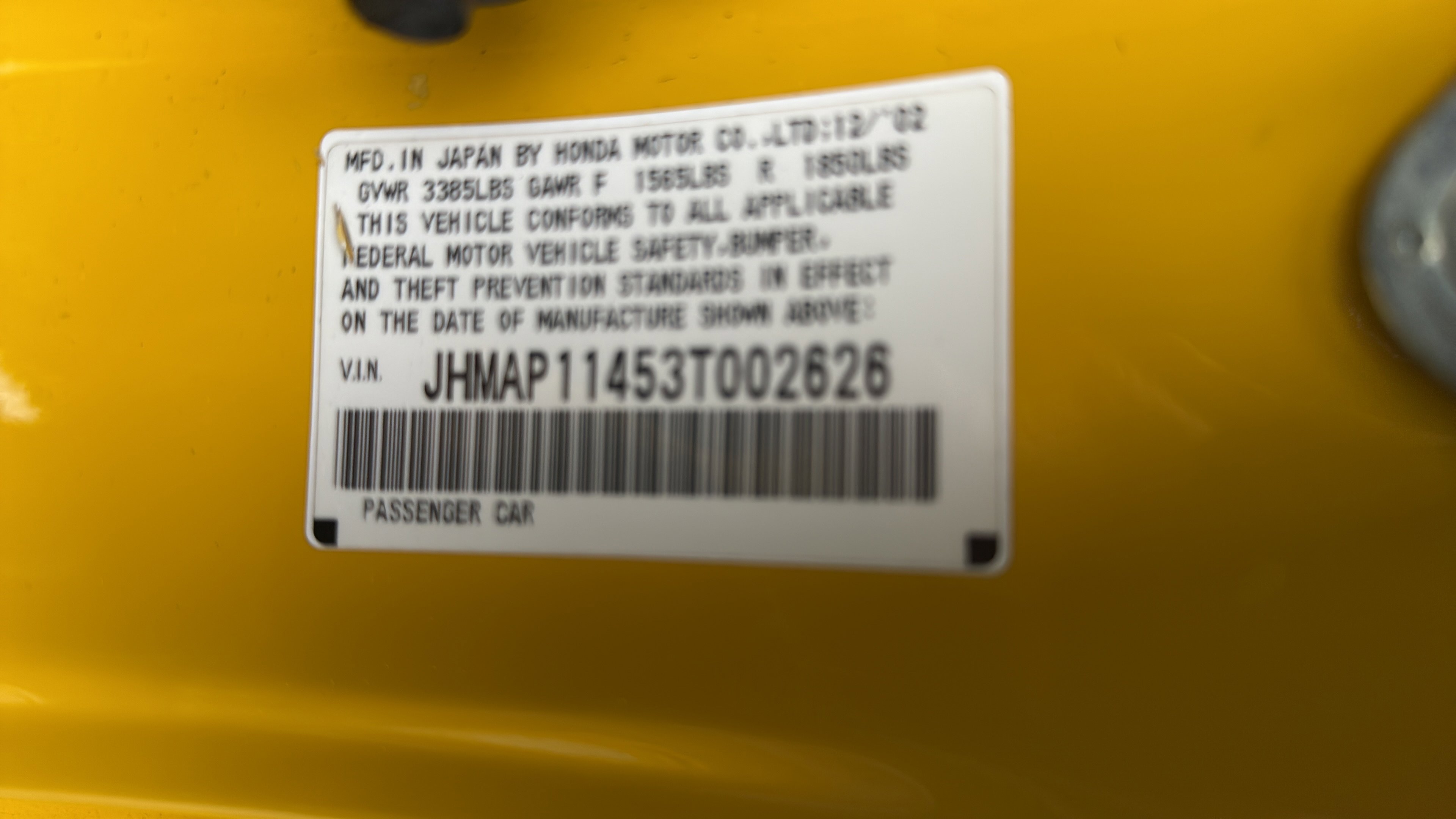 Used 2003 Honda S2000 Convertible 2D image 48