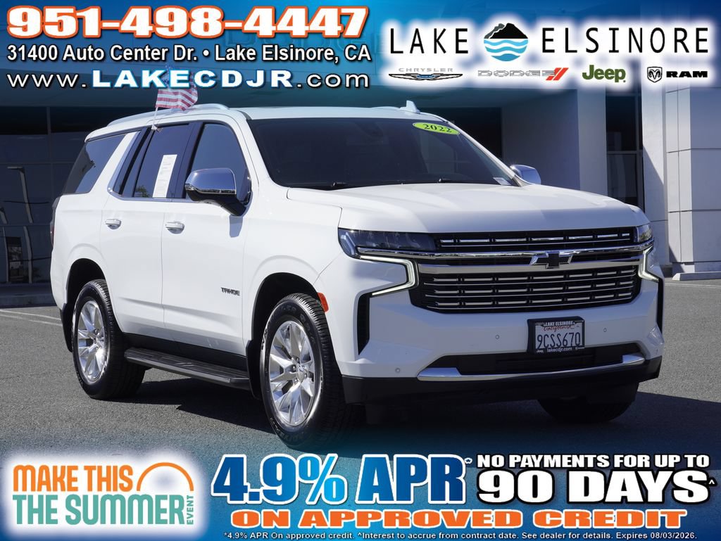 Used 2022 Chevrolet Tahoe Premier AWD/4WD 360° Tour