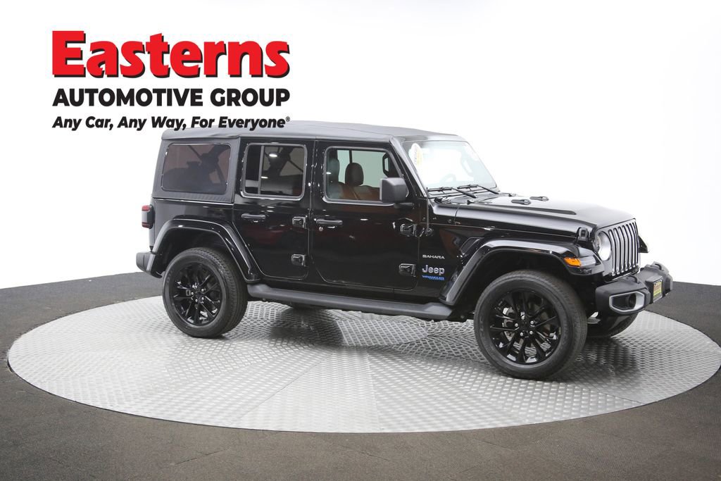 Used 2021 Jeep Wrangler Unlimited Sahara w/ Cold Weather Group image 48
