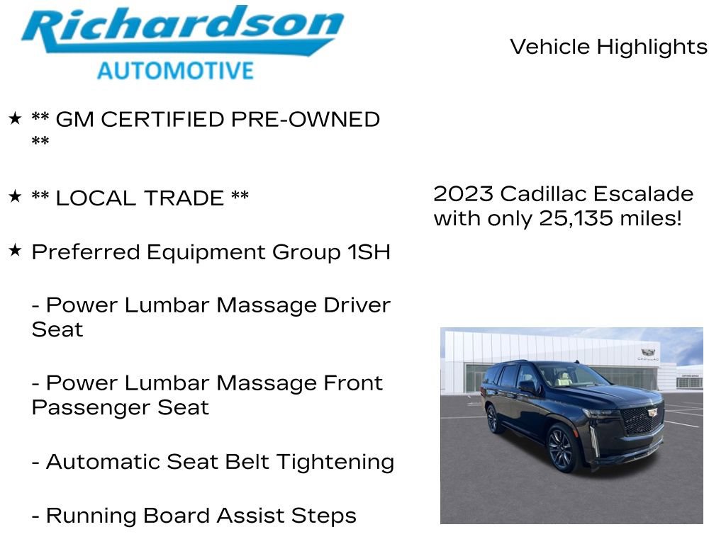 Certified 2023 Cadillac Escalade Sport Platinum image 12
