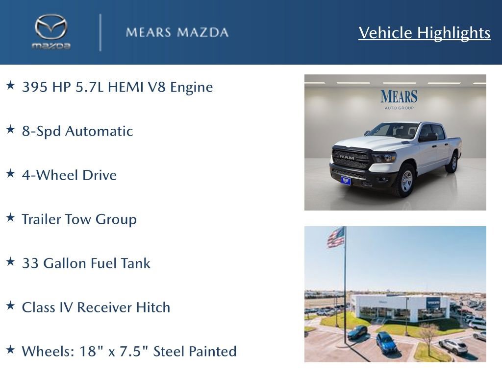 Used 2024 RAM 1500 Tradesman w/ Trailer Tow Group image 2