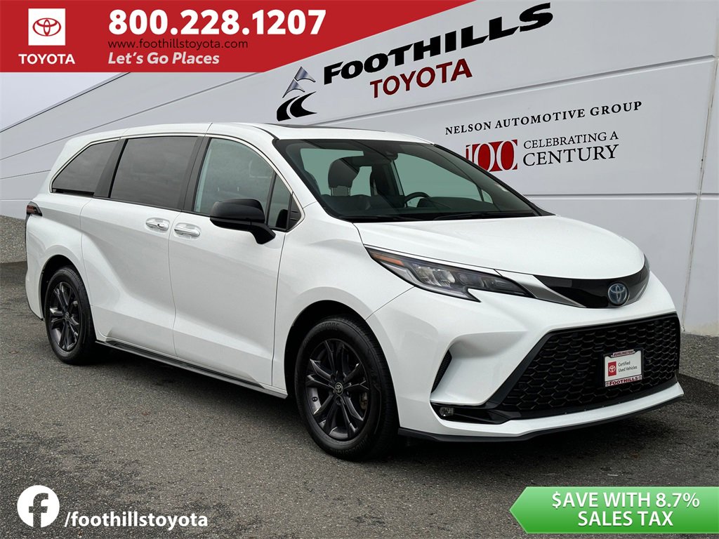 Certified 2024 Toyota Sienna XSE