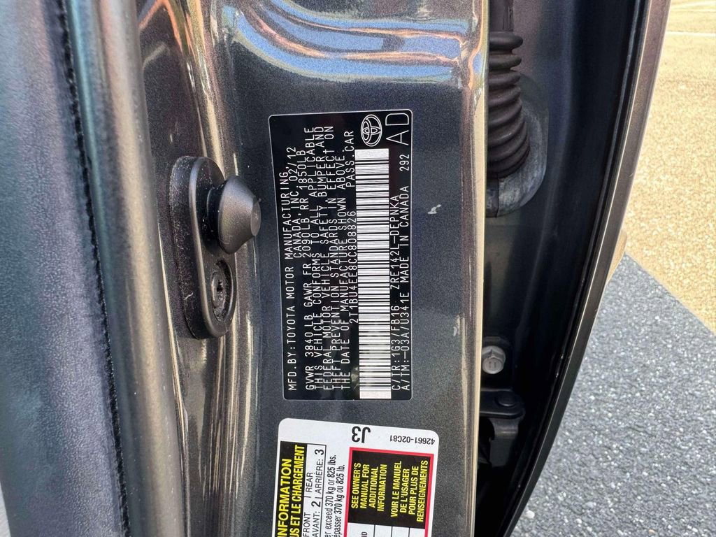 Used 2012 Toyota Corolla LE w/ Premium Pkg FWD image 13