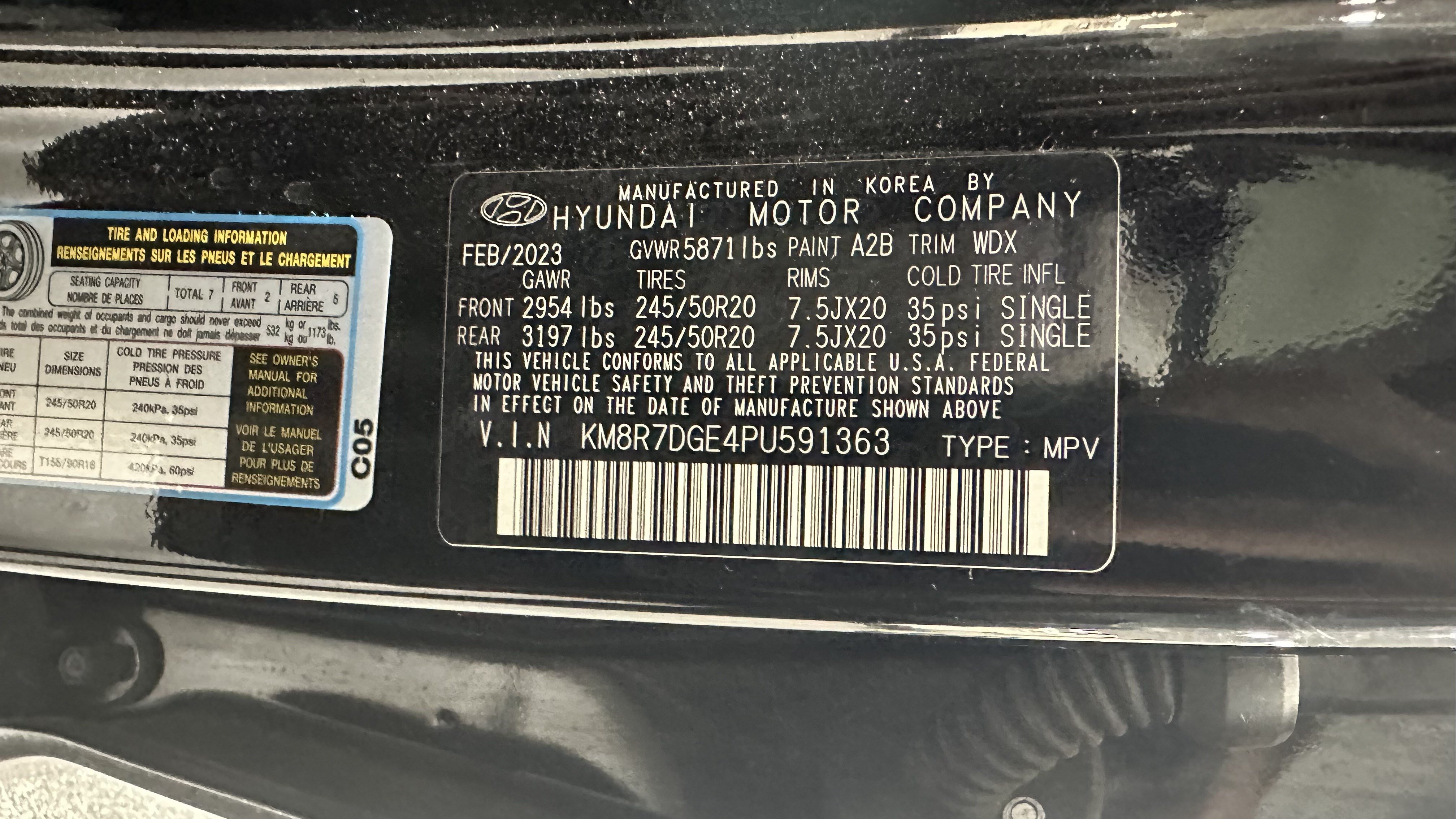 Used 2023 Hyundai Palisade Calligraphy AWD/4WD image 34