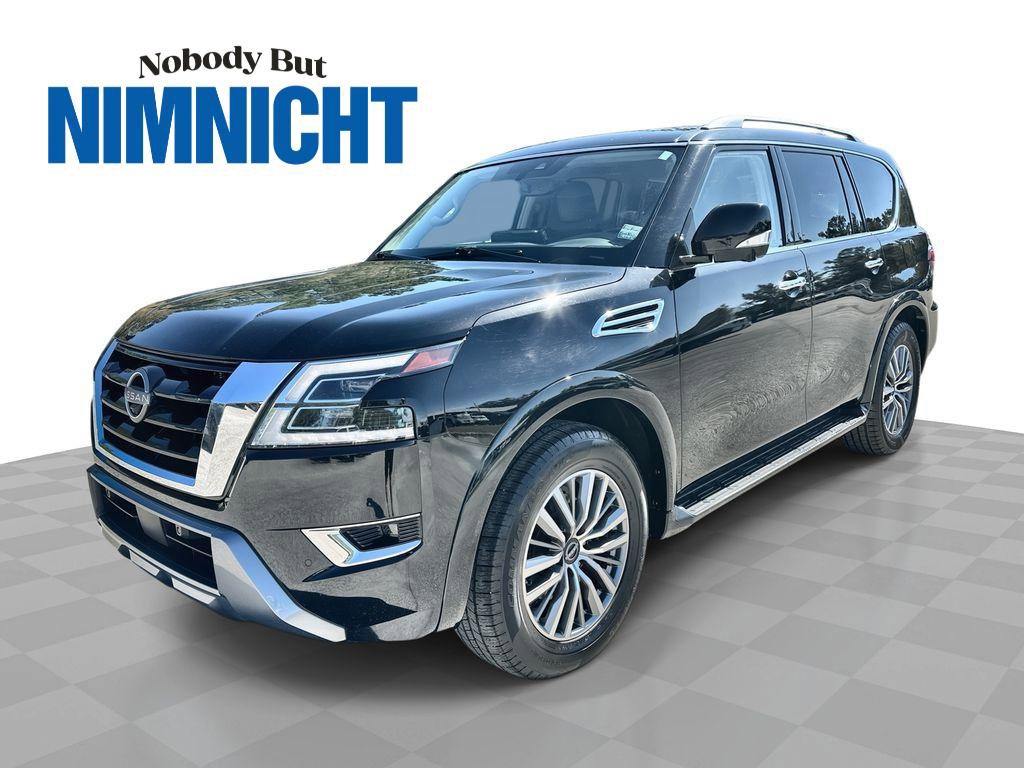 Used 2023 Nissan Armada SL w/ Captain's Chairs Package