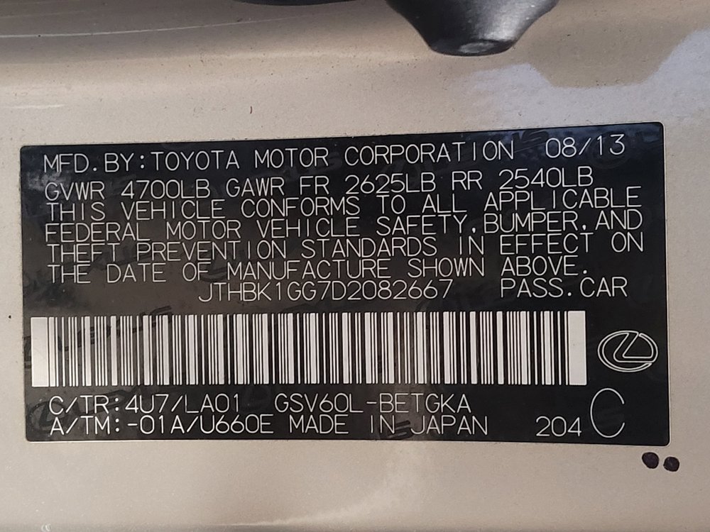 Used 2013 Lexus ES 350 w/ Premium Pkg FWD image 33