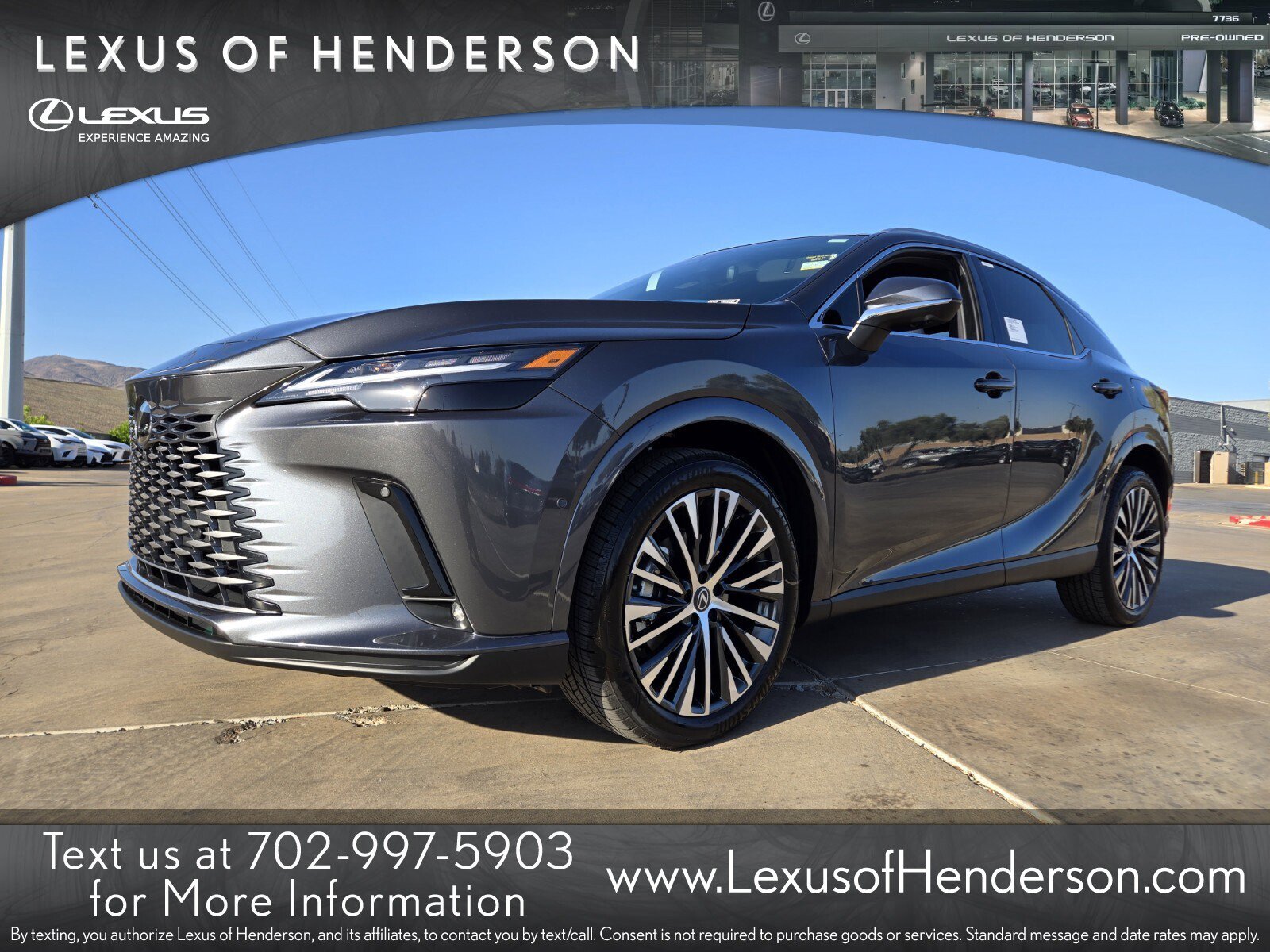 New 2026 Lexus RX 350h