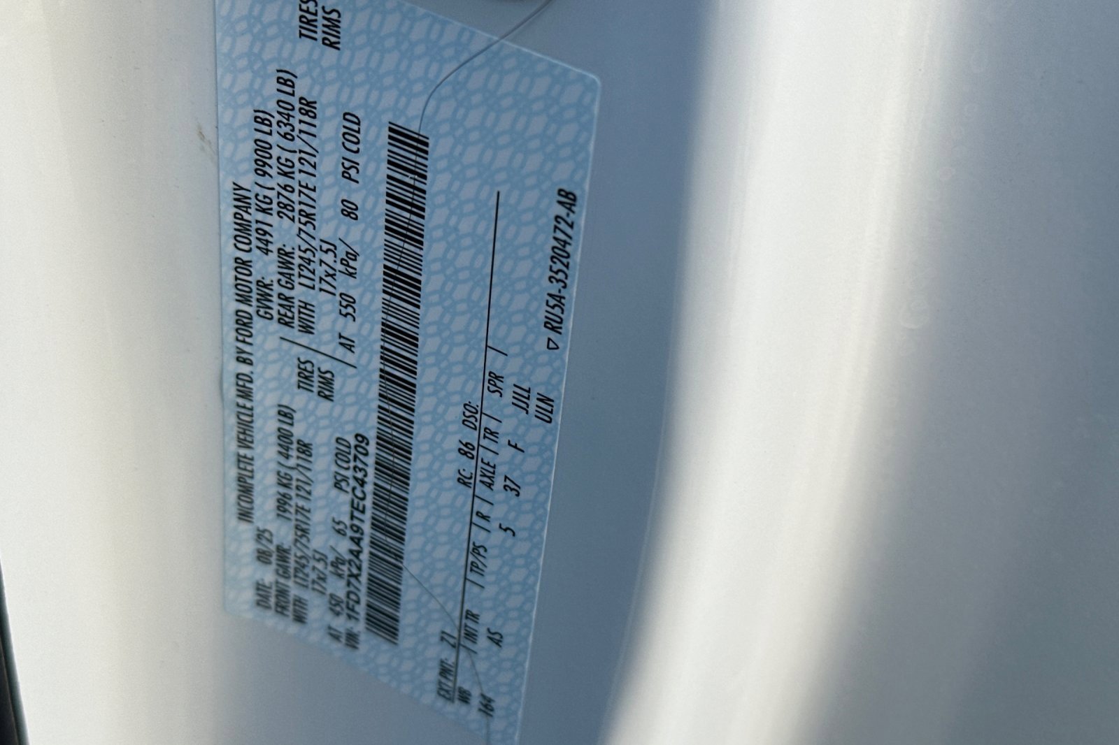 New 2026 Ford F250 XL w/ XL Chrome Package image 25