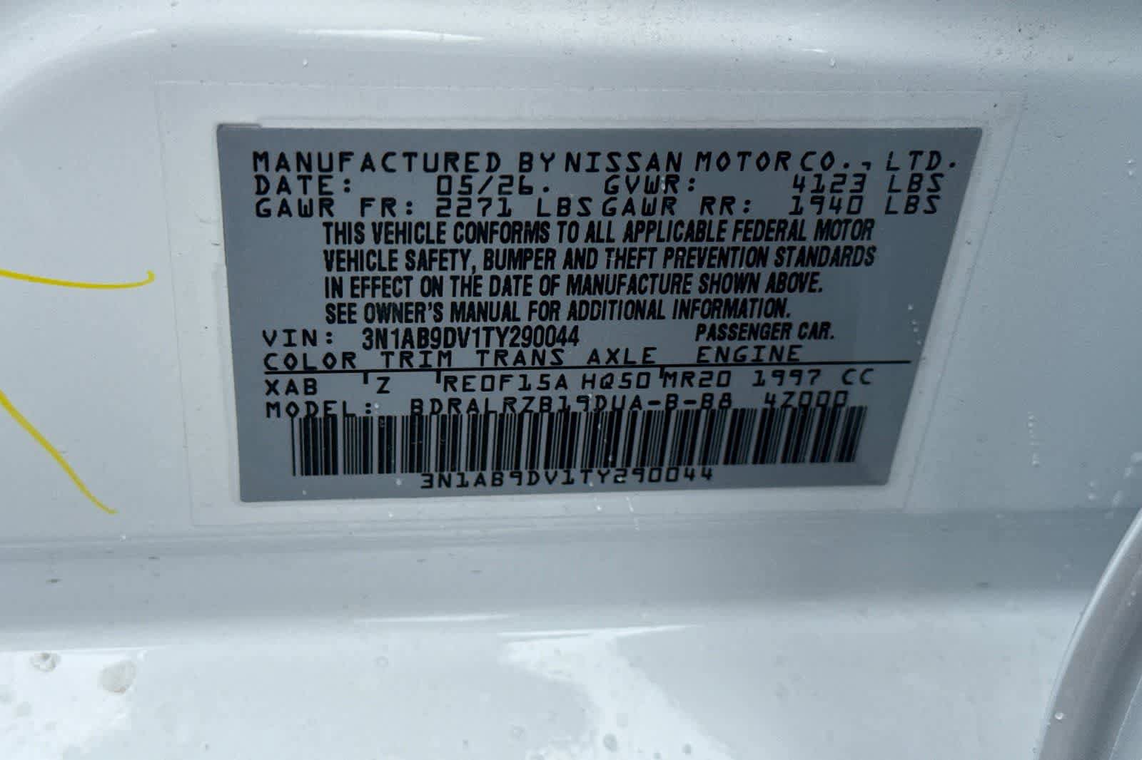 New 2026 Nissan Sentra SR FWD image 34