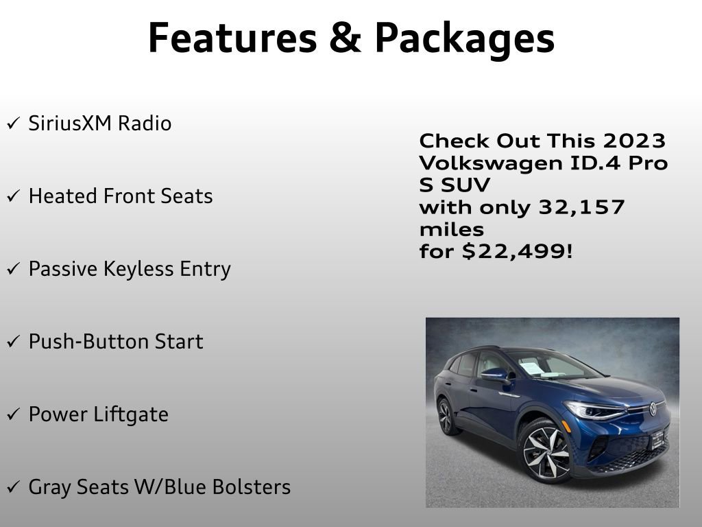 Used 2023 Volkswagen ID.4 Pro S RWD image 8