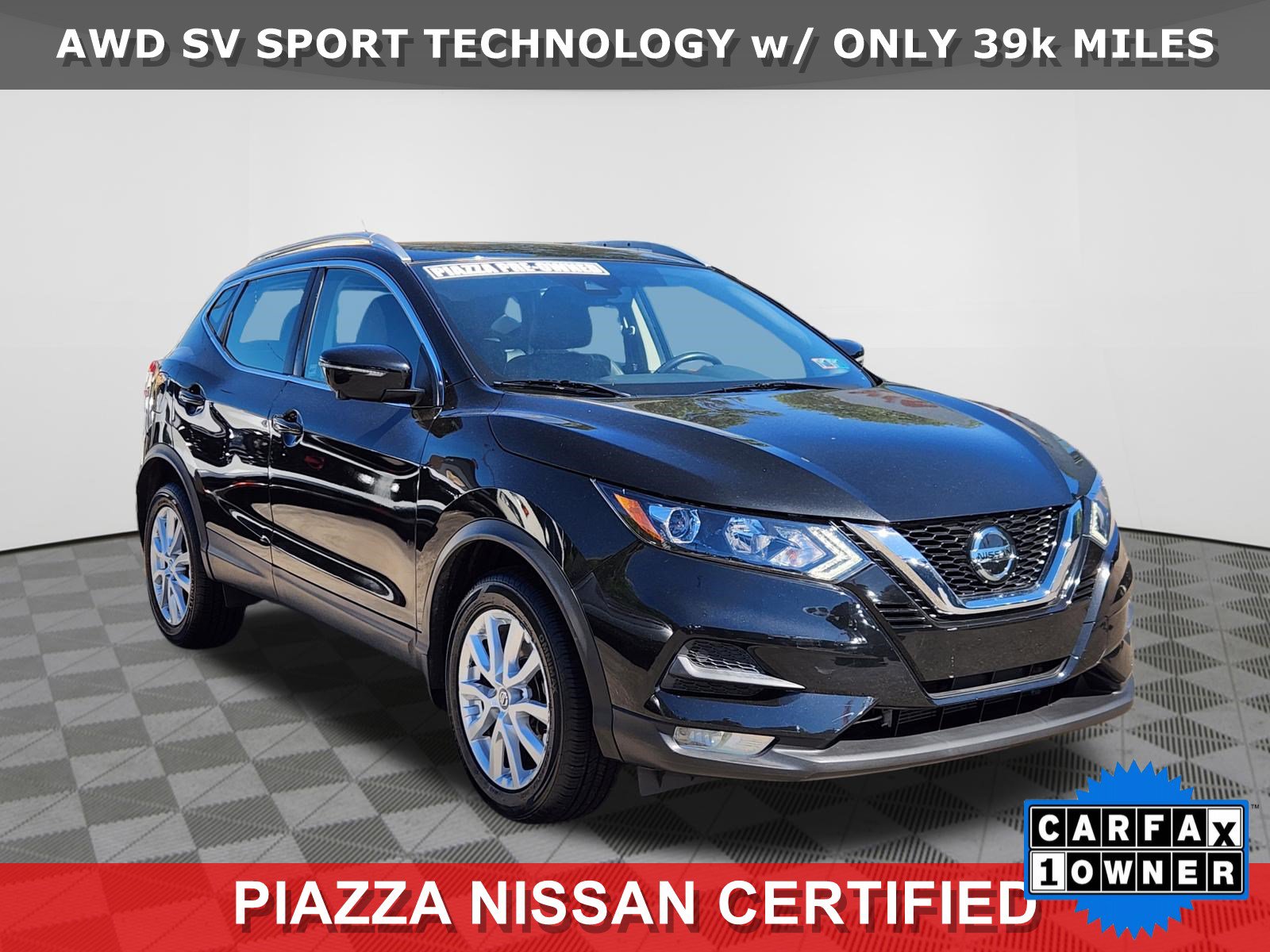 Certified 2021 Nissan Rogue Sport SV w/ Technology Package