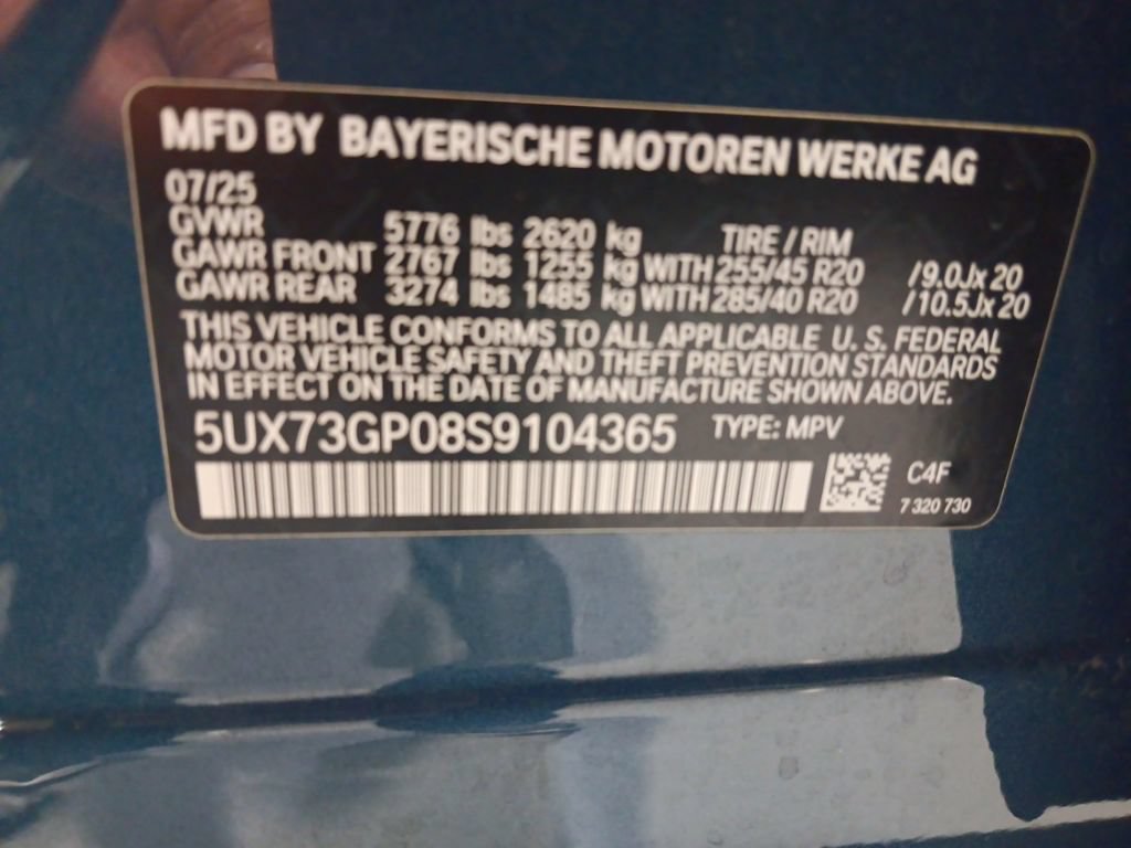 Certified 2025 BMW X3 M50 AWD/4WD image 3