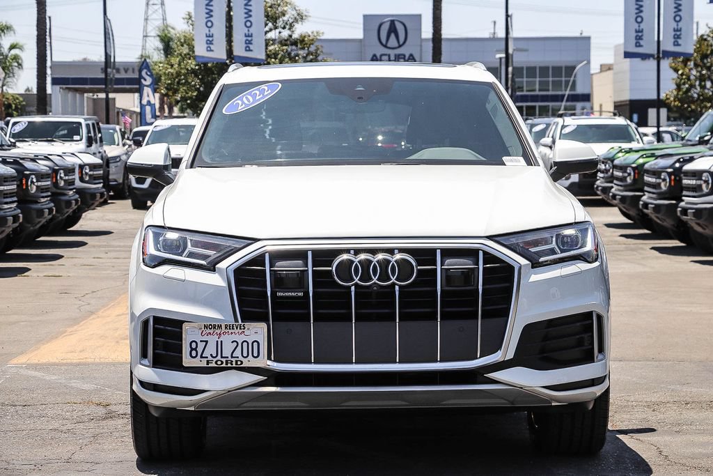 Used 2022 Audi Q7 2.0T Premium Plus w/ Premium Plus Package AWD/4WD image 2