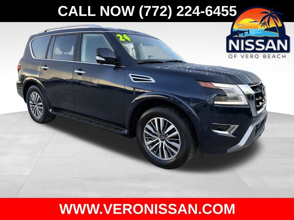 Used 2024 Nissan Armada SL w/ Captain's Chairs Package