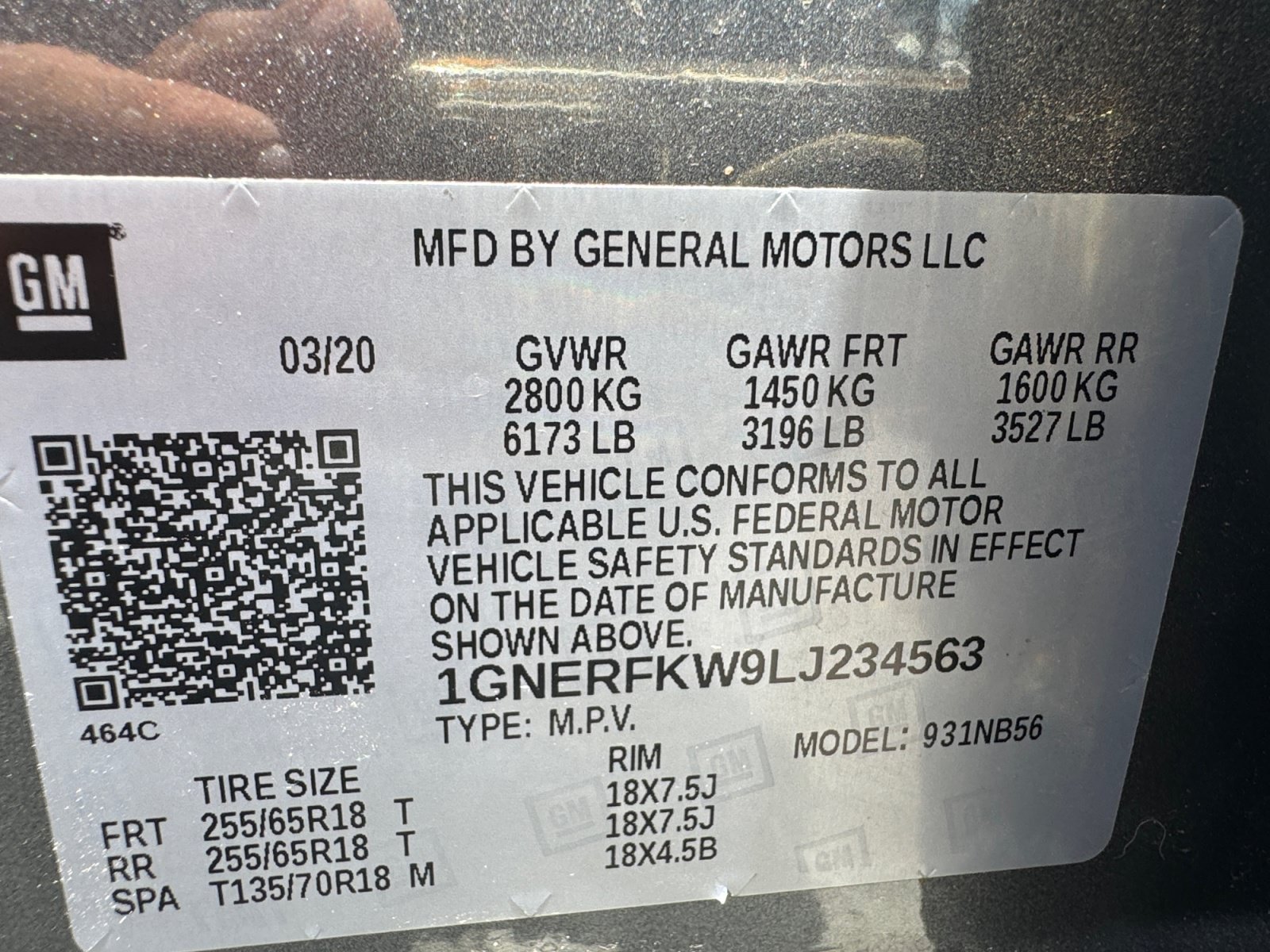 Used 2020 Chevrolet Traverse LS FWD image 16