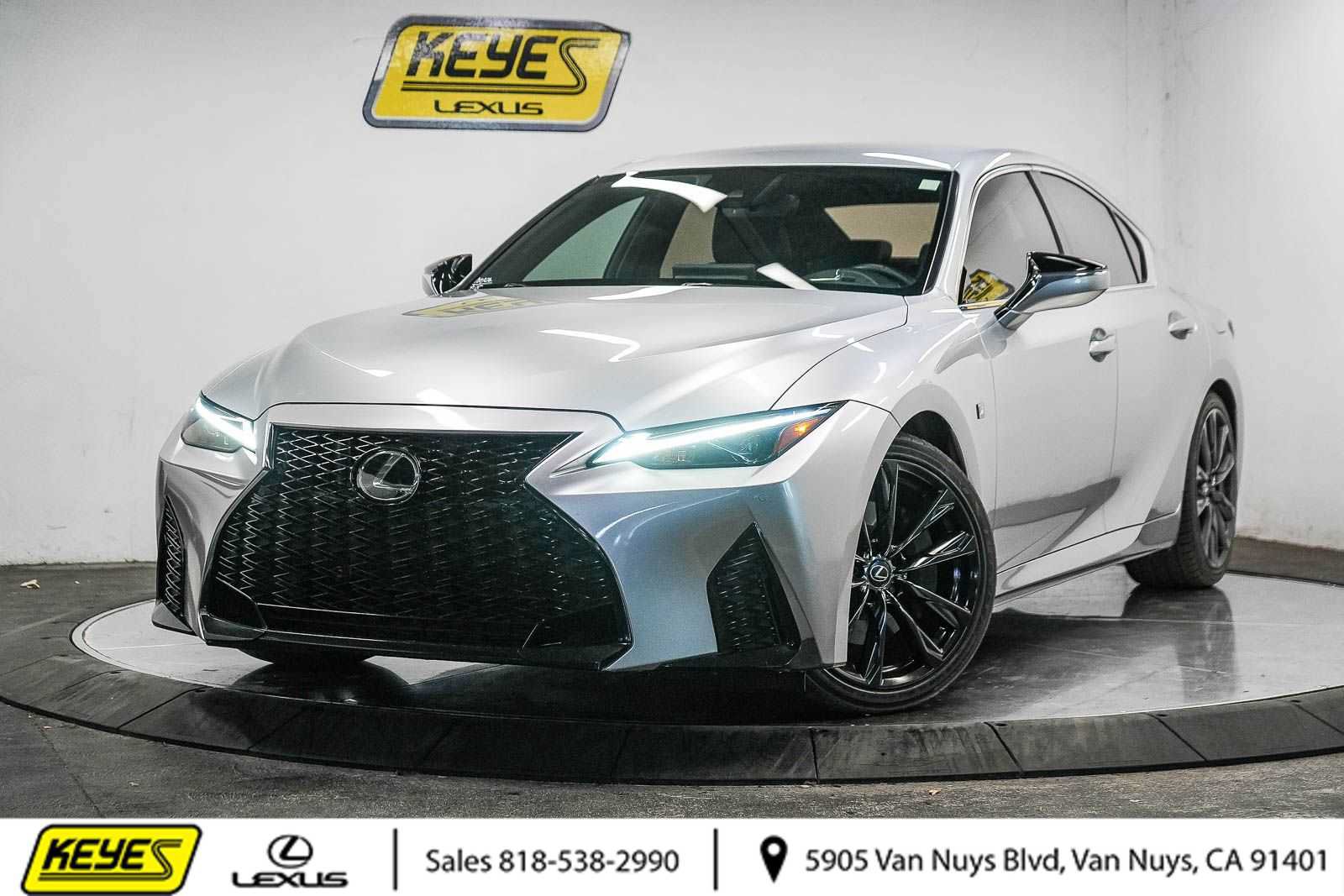 Used 2021 Lexus IS 350 F Sport w/ Accessory Package 2