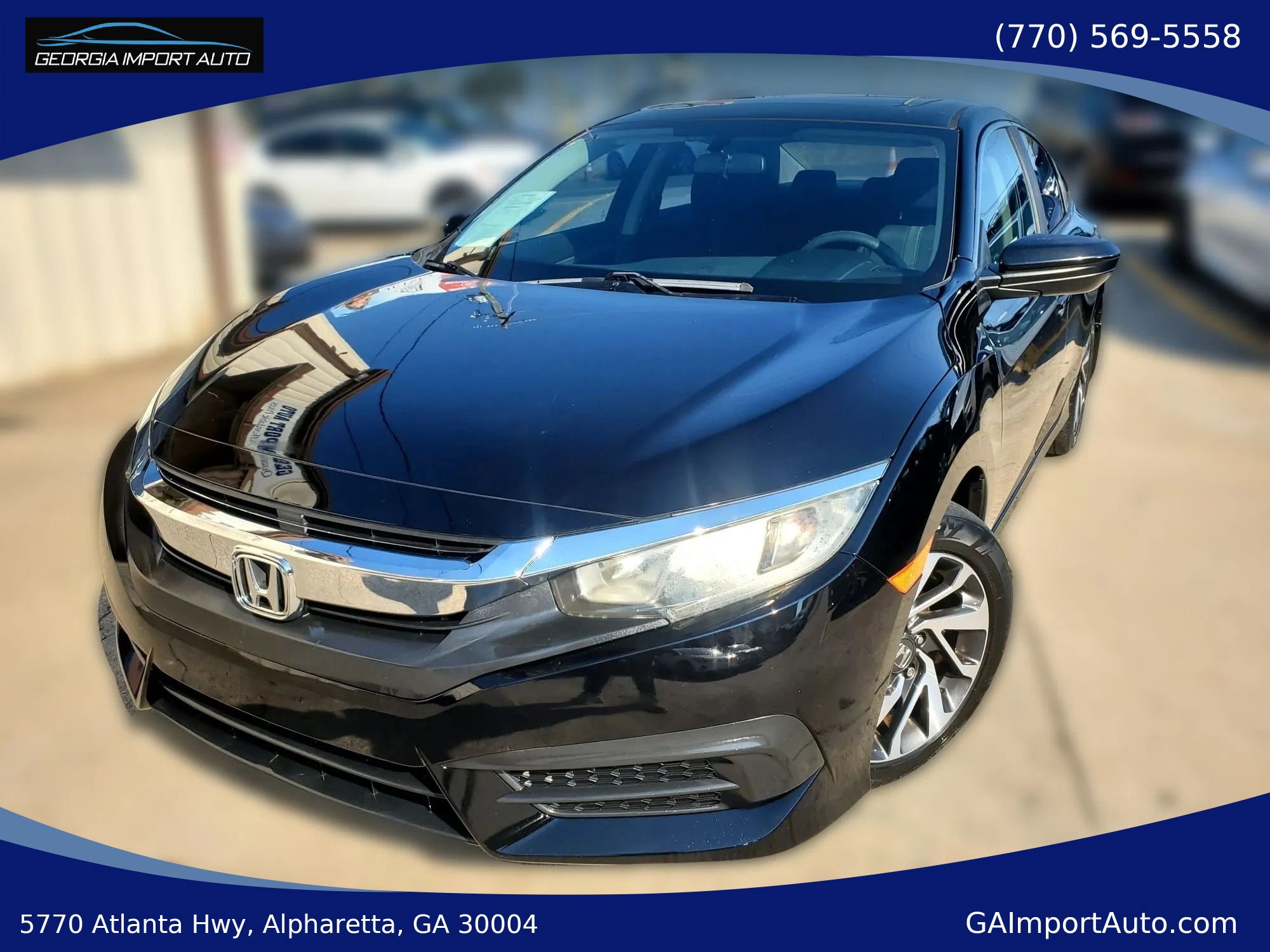 Used 2016 Honda Civic EX image 1