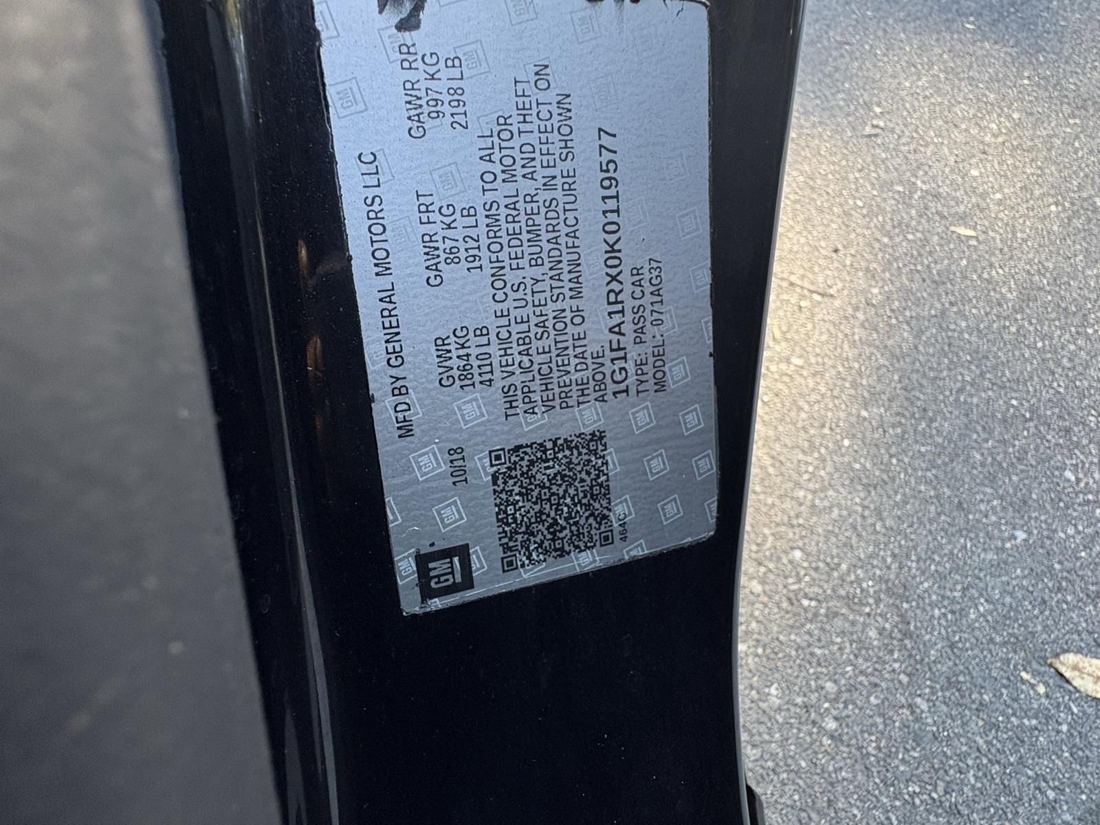 Used 2019 Chevrolet Camaro LT RWD image 35