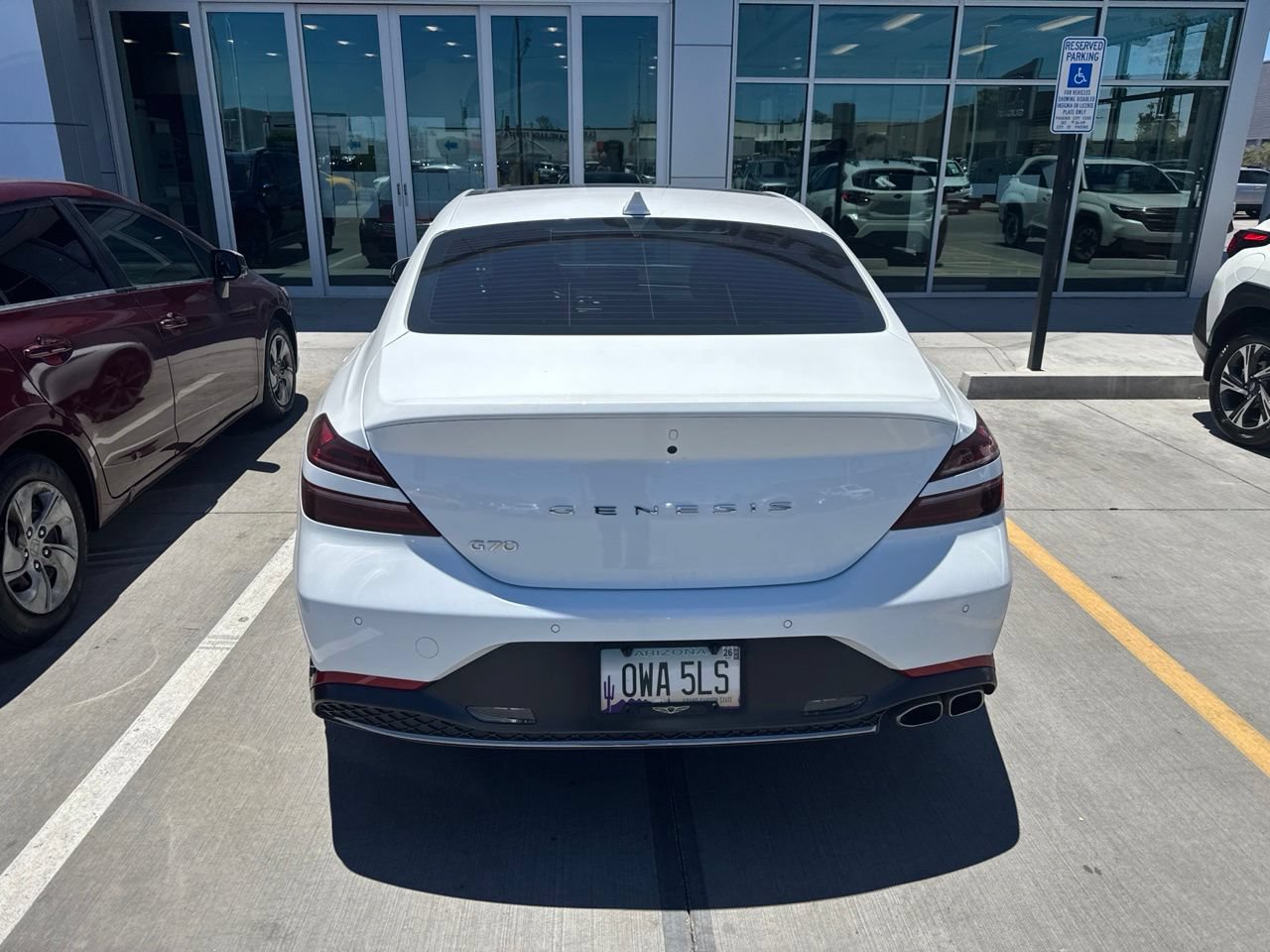 Used 2023 Genesis G70 2.0T w/ Sport Prestige Package RWD image 8