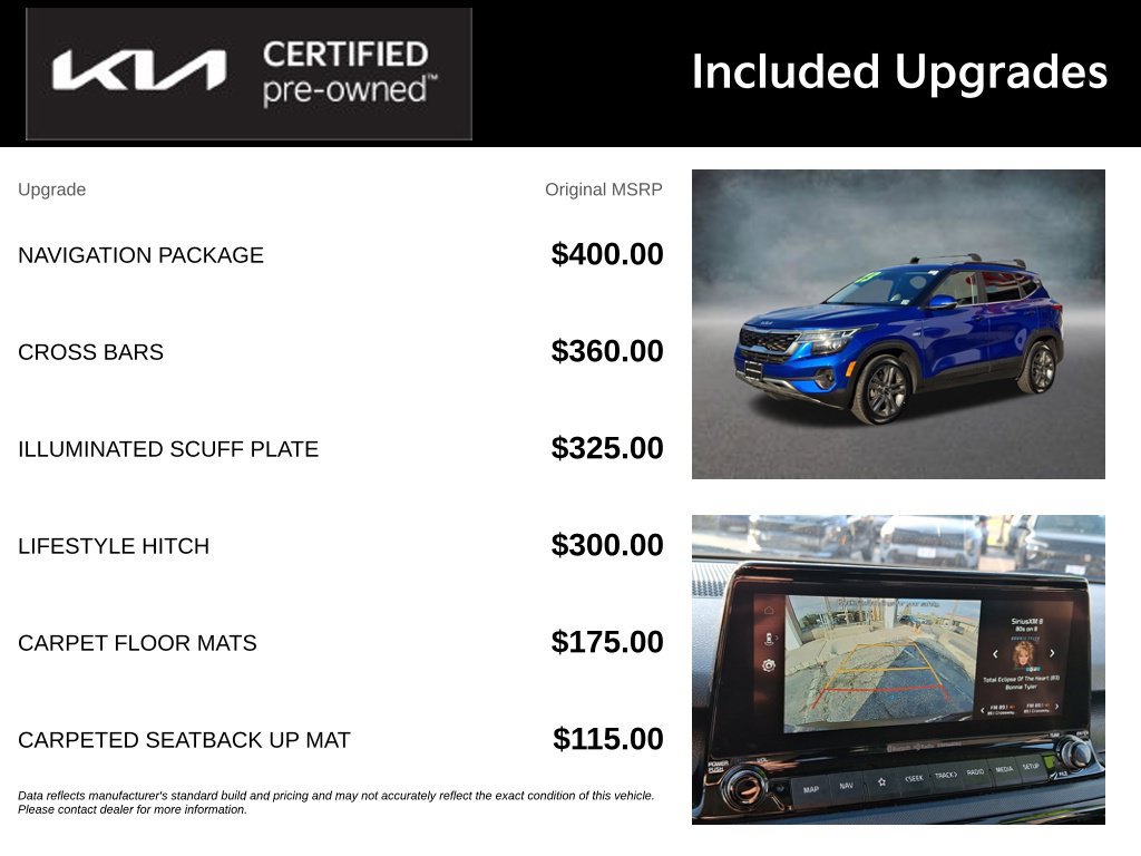 Certified 2023 Kia Seltos S w/ Navigation Package AWD/4WD image 33
