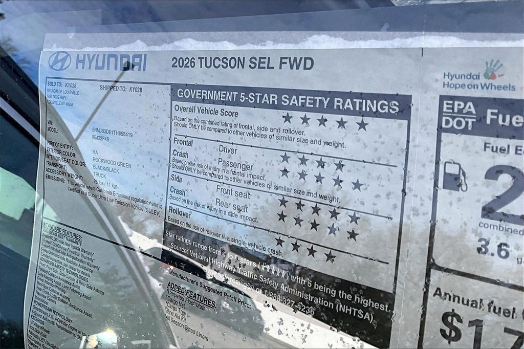 New 2026 Hyundai Tucson SEL image 12