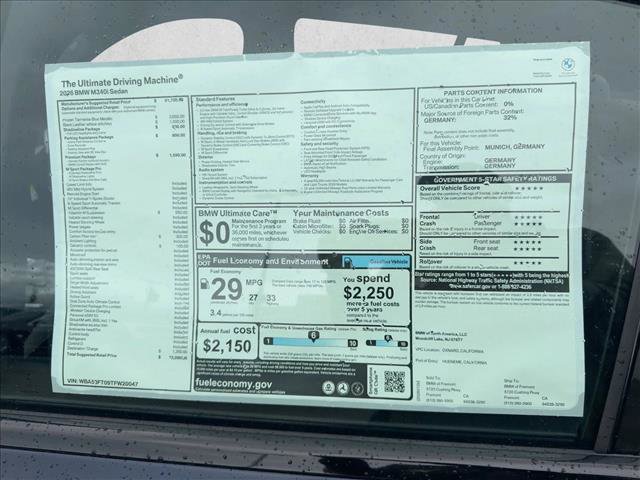 New 2026 BMW M340i Sedan image 18