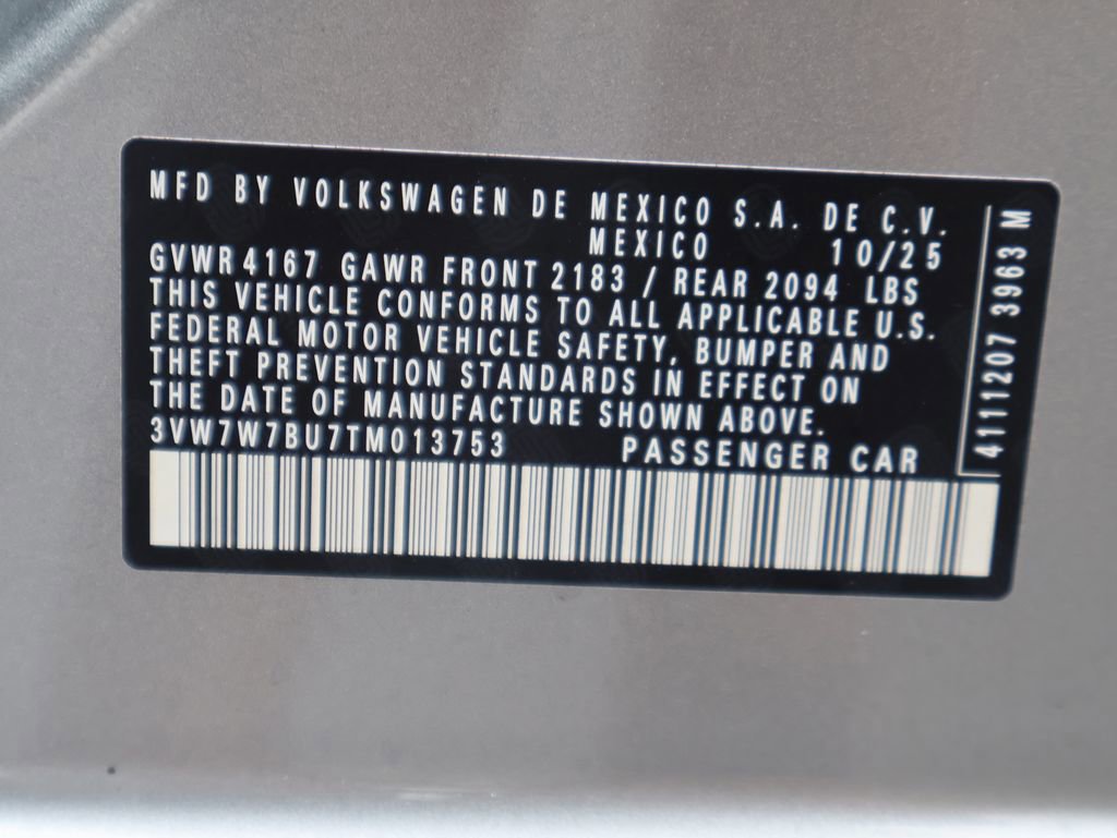 New 2026 Volkswagen Jetta SE image 43