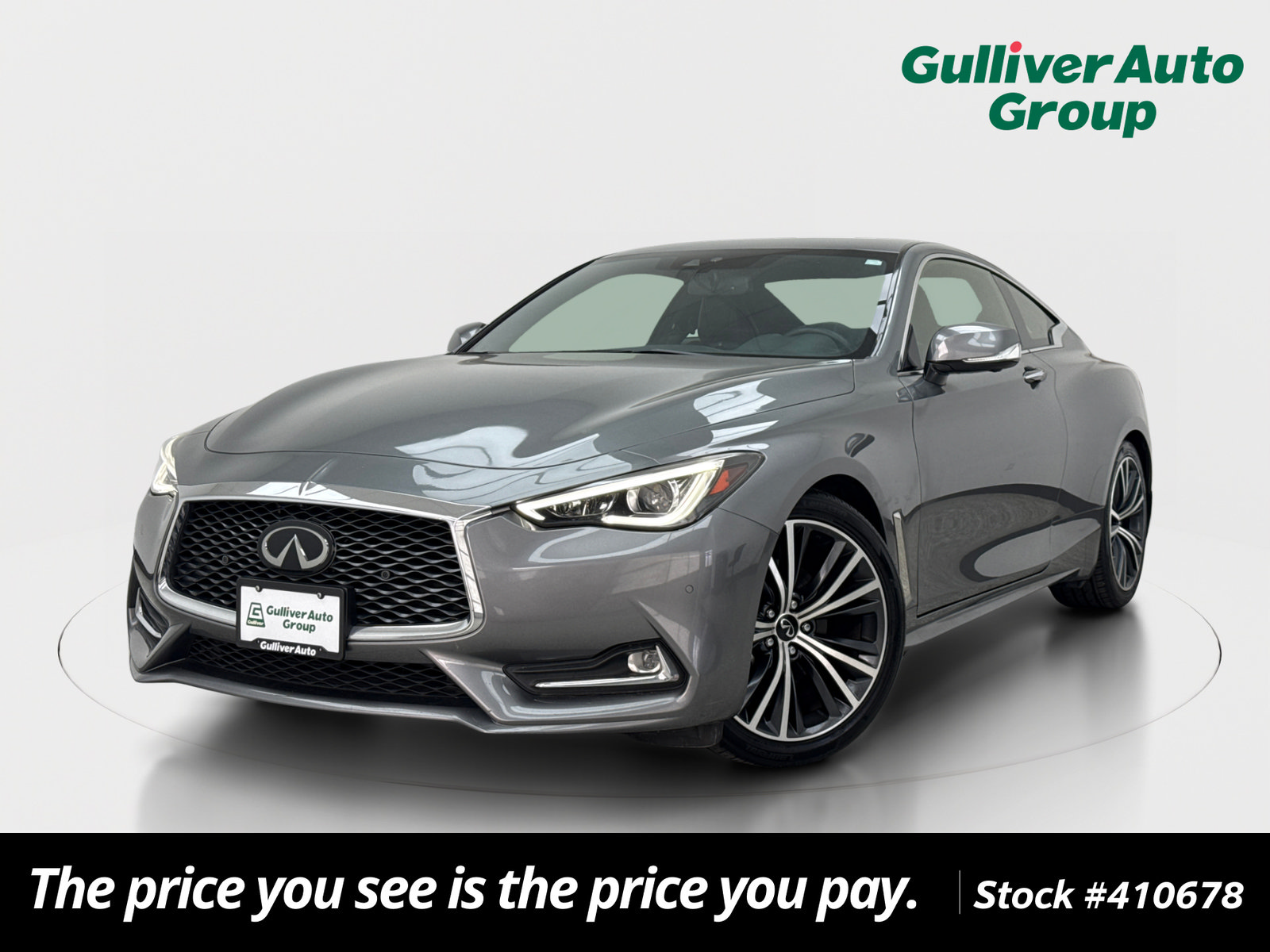 Used 2021 INFINITI Q60 3.0t Luxe w/ Cargo Package RWD video 1